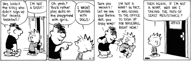 Illustration for article titled Calvin and Hobbes Showed The Trouble With Organized Sports And Father Figures